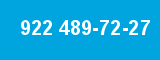 922 489-72-27